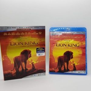 The Lion King Movie Disney Blu-Ray DVD